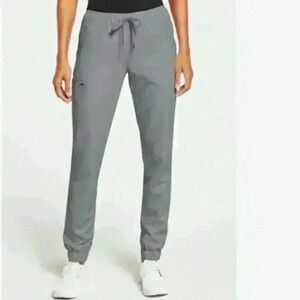 BRAND NEW WITH TAGS Jaanuu Women's Essential 5-Pocket Jogger  HEATHER GRAY COLOR